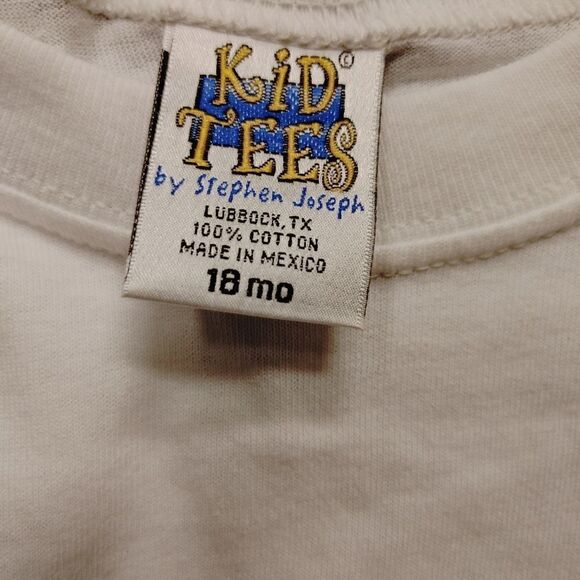 KID TEES WHITE 18 MONTH ONESIE - Picture 3 of 4